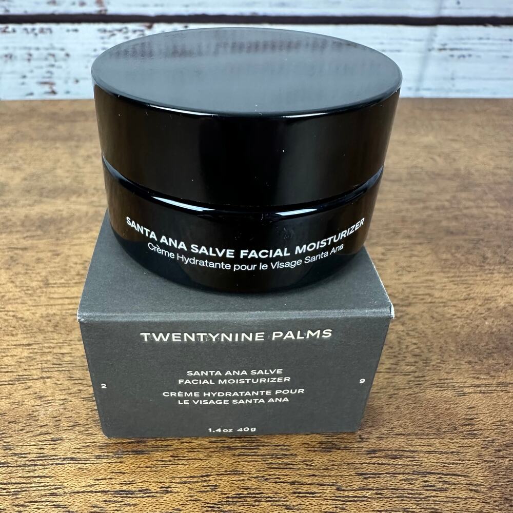 NEW NIB TwentyNine Palms Santa Ana Salve Facial Moisturizer Cream 1.4oz 40g Lux